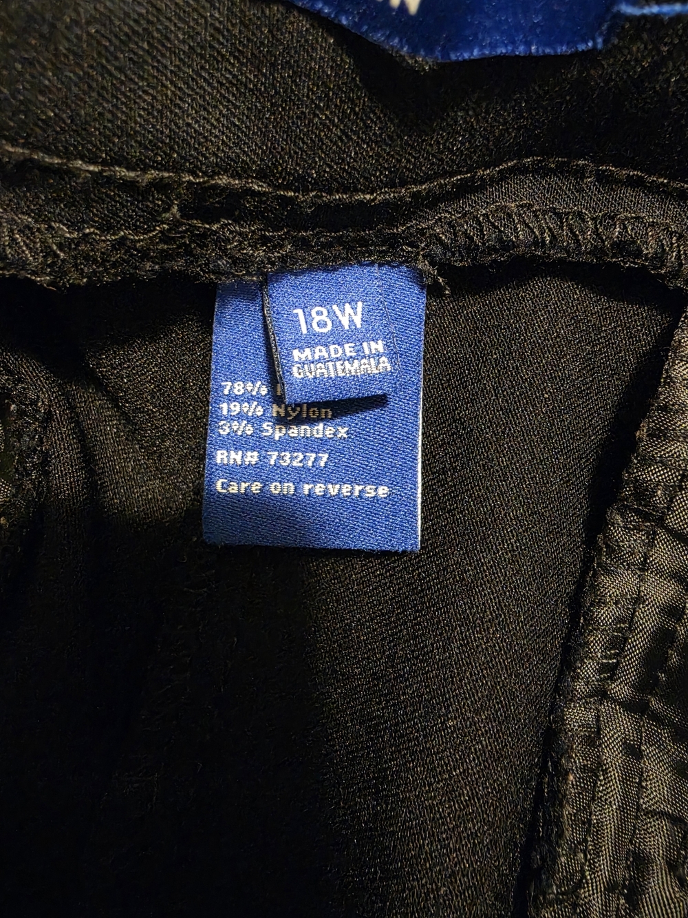Apt. 9 Black Stretch Pull-On Trousers - Picture 6 of 8